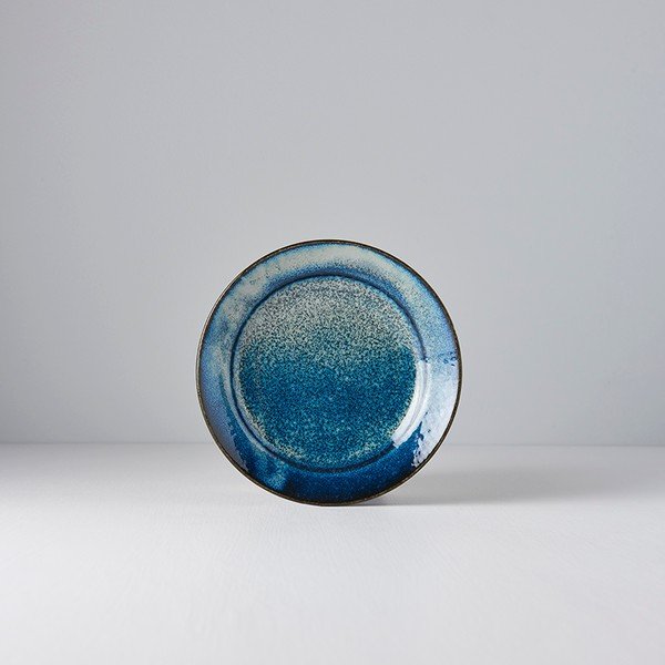Zils keramikas šķīvis MIJ Indigo, ø 17 cm-image-2
