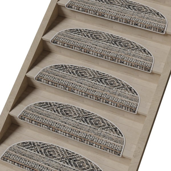 Kāpņu paklāji (16 gab.) 20x65 cm Cottage Warmth – Vitaus-image-1