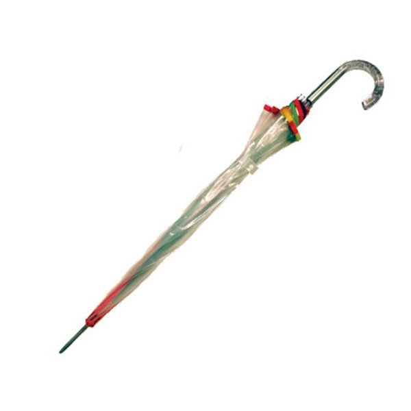 Ambiance Birdcage caurspīdīgs lietussargs ar varavīksnes detaļām, ⌀ 95 cm-image-1