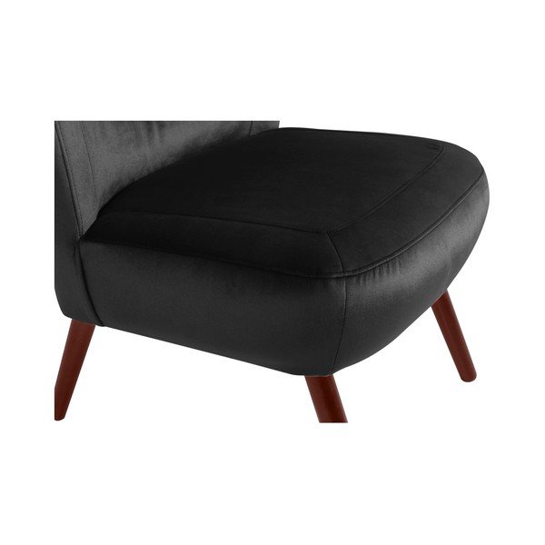 Melns krēsls Max Winzer Sari Velvet-image-3