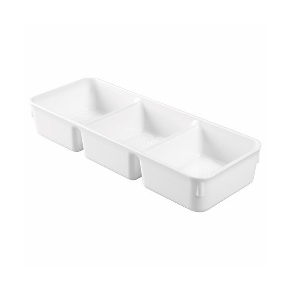 Balts InterDesign lietus organizators, garums 34 cm-image-2