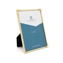 Zelta krāsas metāla stāvošs/piekarināms foto rāmis 13,5x18,5 cm Decora – Zilverstad