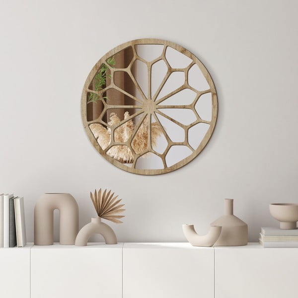 Sienas spogulis ø 50 cm Alice – Styler-image-1