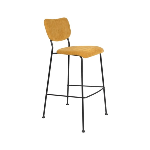 Dzeltens bāra krēsls 102 cm Benson – Zuiver