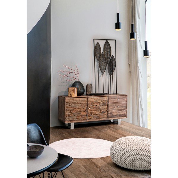 Metāla sienas dekors 61x135 cm Adhira – Bizzotto-image-1