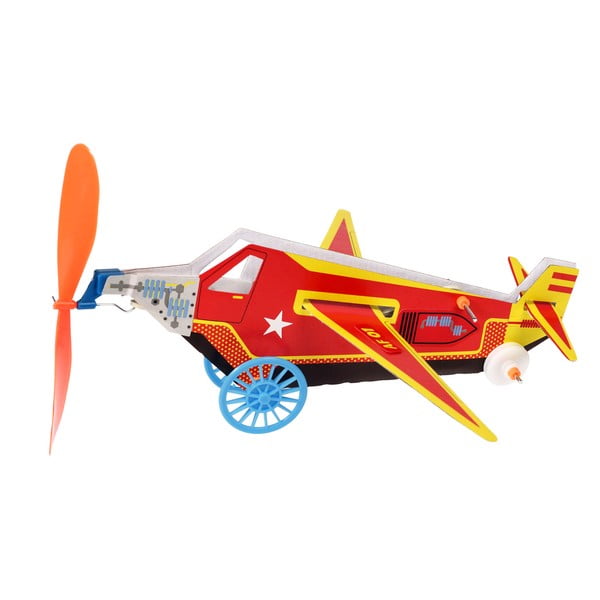 DIY rotaļu lidmašīnas modelis ar gumijas lentu – Rex London