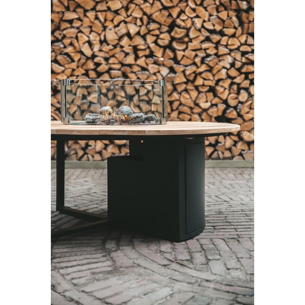 Stiklots segments apaļajam kamīnam L - COSI-image-1