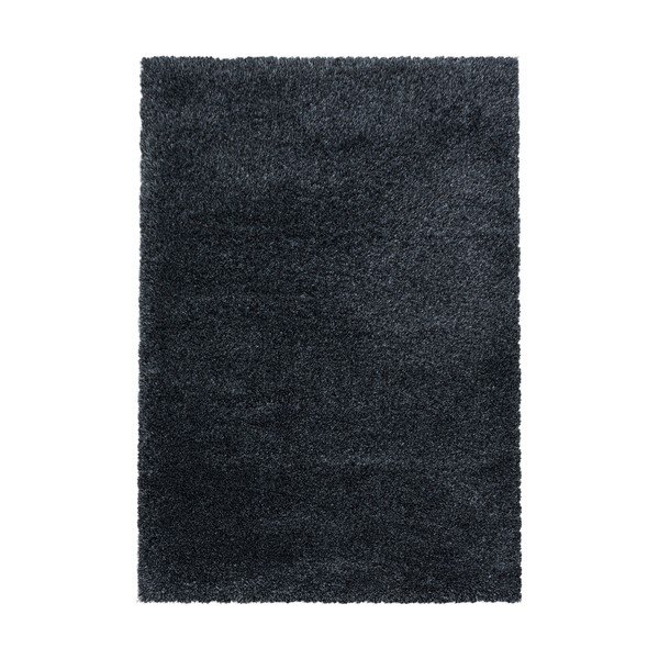 Antracīta pelēks paklājs 60x110 cm Fluffy – Ayyildiz Carpets