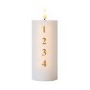 LED svece uz baterijām (augstums 15 cm)  Sille Advent – Sirius