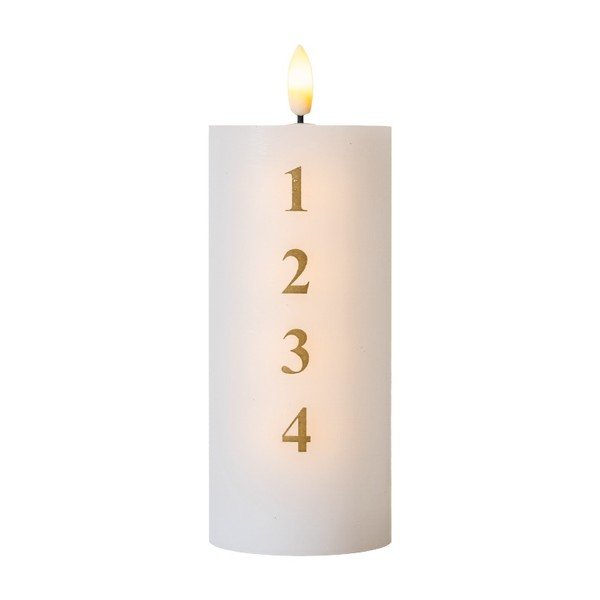 LED svece uz baterijām (augstums 15 cm)  Sille Advent – Sirius