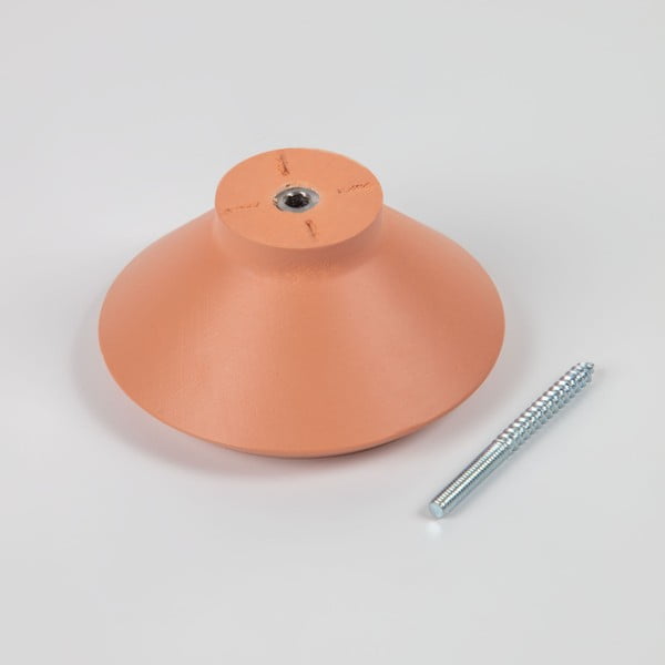 3 oranžu sienas pakaramo āķu komplekts Kave Home Nadua-image-1