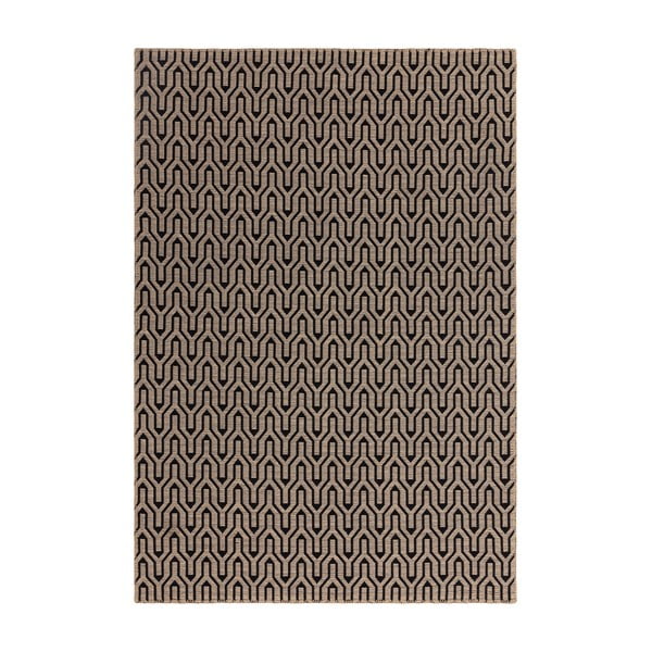 Melns/bēšs paklājs 120x170 cm Global – Asiatic Carpets