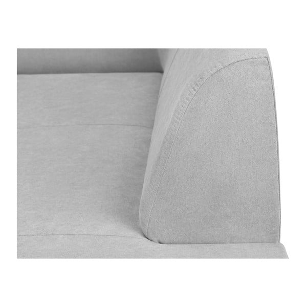 Pelēks stūra dīvāns ar uzglabāšanas vietu Kooko Home XL labā stūra dīvāns Piano-image-3