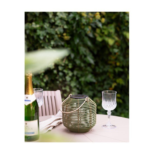 LED galda/pārvietojams āra gaismeklis ar saules baterijām ø 15 cm Crewe – House Nordic-image-2