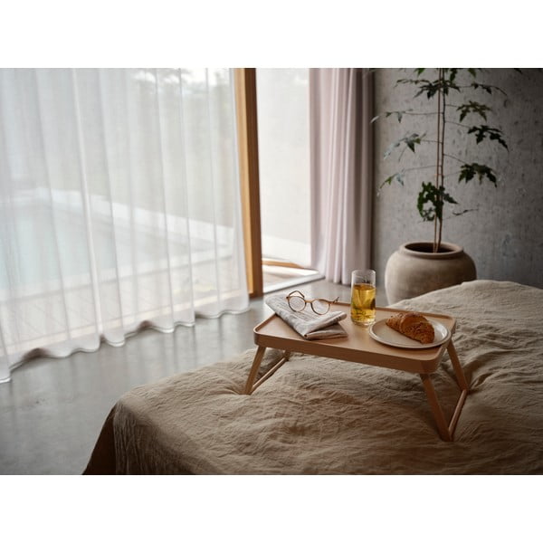 Oša masīvkoka sānu galdiņš 32x49,5 cm Inu – Zone-image-2