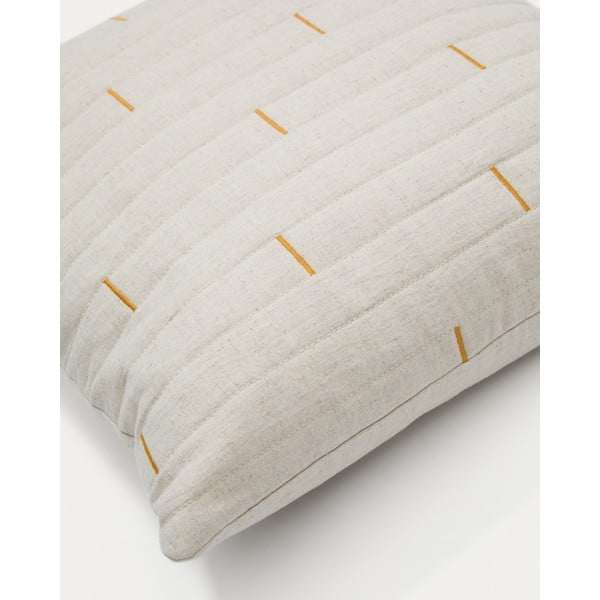 Spilvendrāna no lina maisījuma 45x45 cm Blaina – Kave Home-image-2