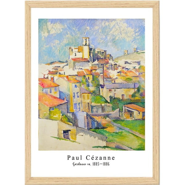 Plakāts rāmī 55x75 cm Paul Cézanne – Wallity