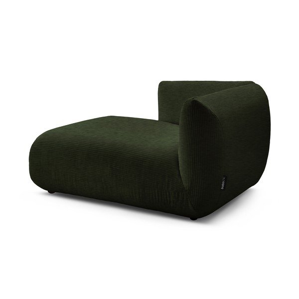 Zaļš velveta modulārais dīvāns (ar kreiso stūri) Lecomte – Bobochic Paris-image-3