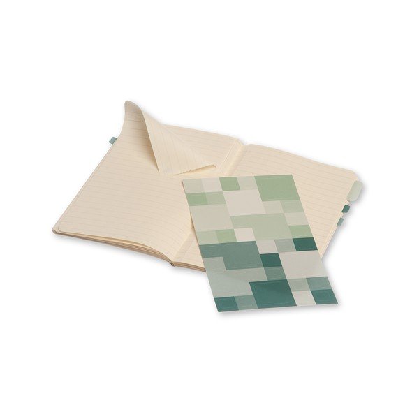 Zaļa piezīmju grāmatiņa Moleskine Volant, 80 lappuses-image-2