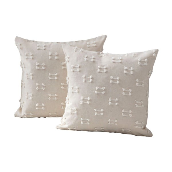 Spilvendrānas (2 gab.) 43x43 cm Tuffet – Mioli Decor