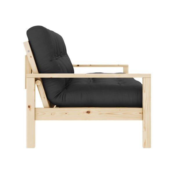 Tumši pelēks salokāms dīvāns 205 cm Knob – Karup Design-image-4