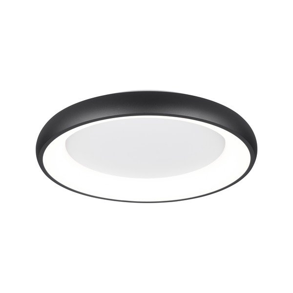 Melna LED griestu lampa ar regulējamu spilgtumu Cardona – Trio-image-1