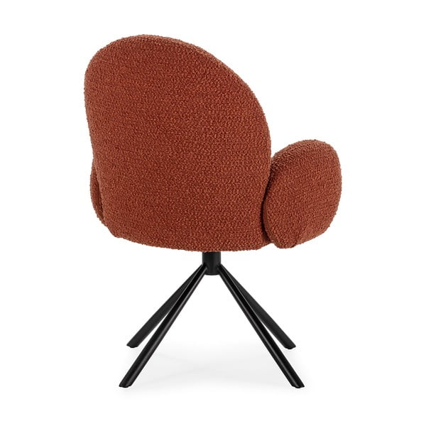 Ķieģeļu sarkans atpūtas krēsls Dario – Marckeric-image-4