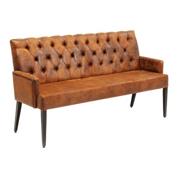Dīvāns ar dižskābarža koka konstrukciju Kare Design Vintage, garums 162 cm