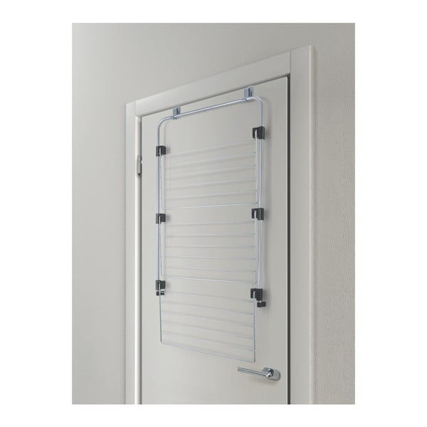 Sudraba krāsas piekarināms veļas žāvētājs 11 m Gale – Metaltex-image-3