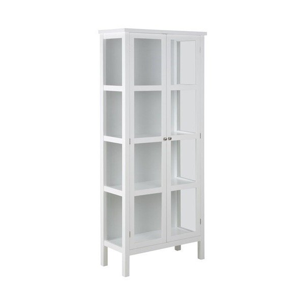 Balta 2 durvju vitrīna Actona Eton, augstums 180 cm-image-1