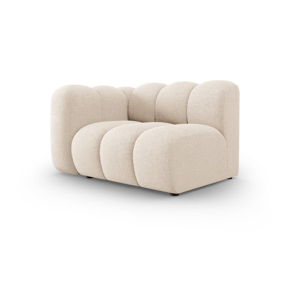 Krēmkrāsas modulārais dīvāns (ar kreiso stūri) Lupine – Micadoni Home-image-2