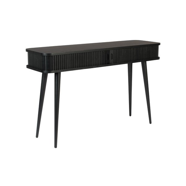 Melns konsoles galds Zuiver Barbier, garums 120 cm-image-3