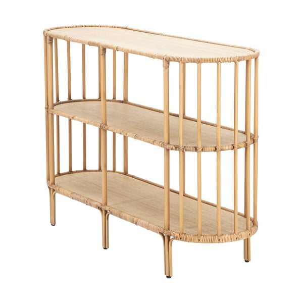 Metāla grāmatu plaukts dabīgā tonī 120x80 cm Panama – Mauro Ferretti-image-3