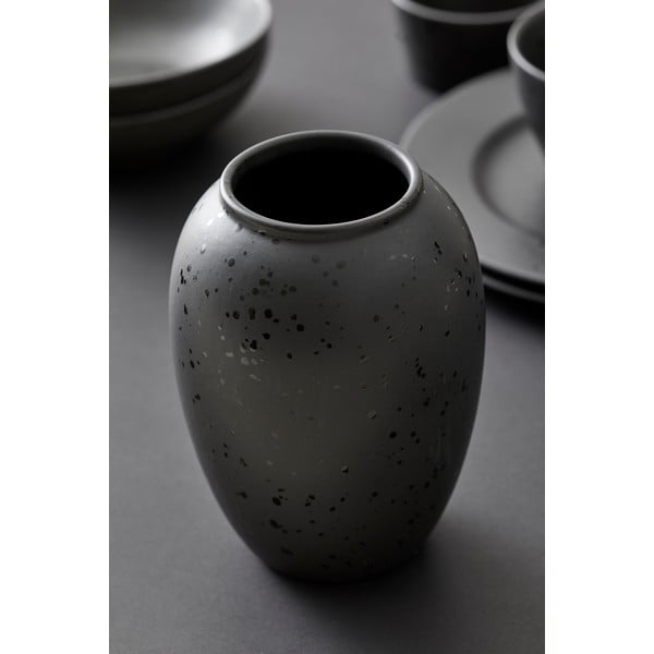 Melna akmensmasas vāze (augstums 20 cm) Gastro  – Bitz-image-2