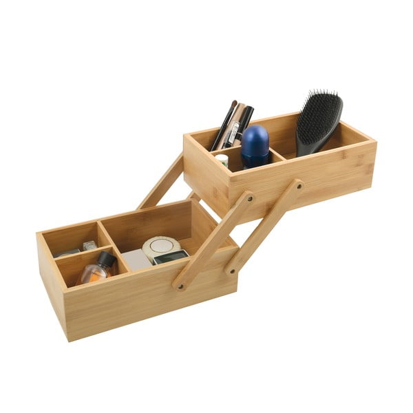 Dabīga toņa bambusa kosmētikas vannas istabas organizators Isalys – MSV-image-2