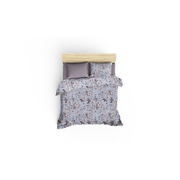 Kokvilnas satīna gultasveļa ar pārklāju Nazenin Home Spek, 200 x 220 cm-image-1