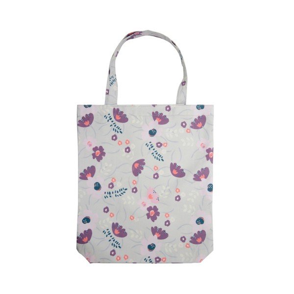 Gaiši violeta iepirkumu soma Busy B Floral Shopper