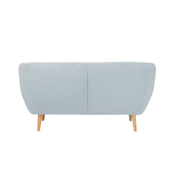 Gaiši zils samta dīvāns Mazzini Sofas Sardaigne, 158 cm-image-3