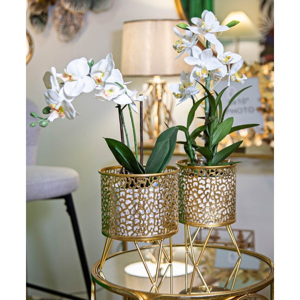 Metāla puķu podu statīvi (2 gab.) ø 16 cm (augstums 20 cm) Piny – Mauro Ferretti-image-1