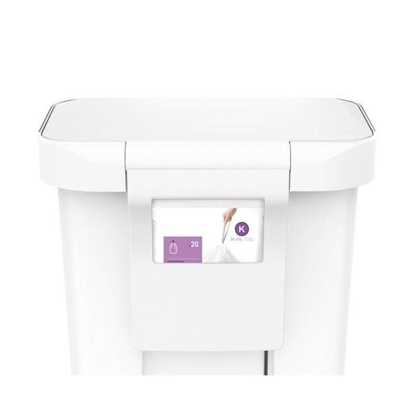 Plastmasas atkritumu tvertne ar pedāli 45 l – simplehuman-image-1