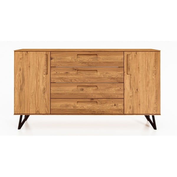 Augsta kumode no ozolkoka 182x100 cm Golo – The Beds-image-2