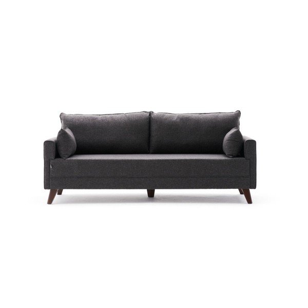 Antracīta pelēks dīvāns 208 cm Bella – Balcab Home