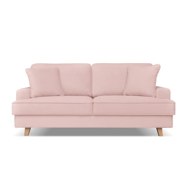 Gaiši rozā dīvāns trīs personām Cosmopolitan design Madrid