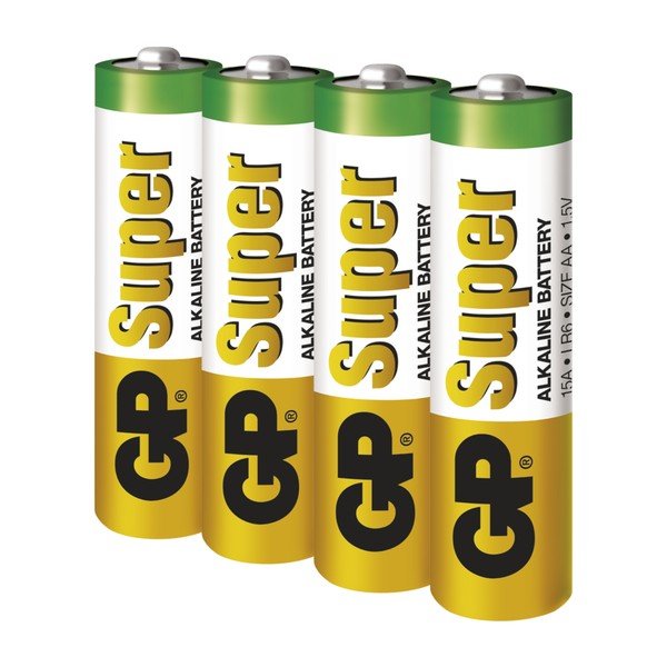 4 sārmu baterijas komplektā GP Super AA - EMOS-image-2