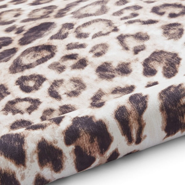 Brūns/bēšs paklājs 195x155 cm Faux Leopard – Think Rugs-image-3