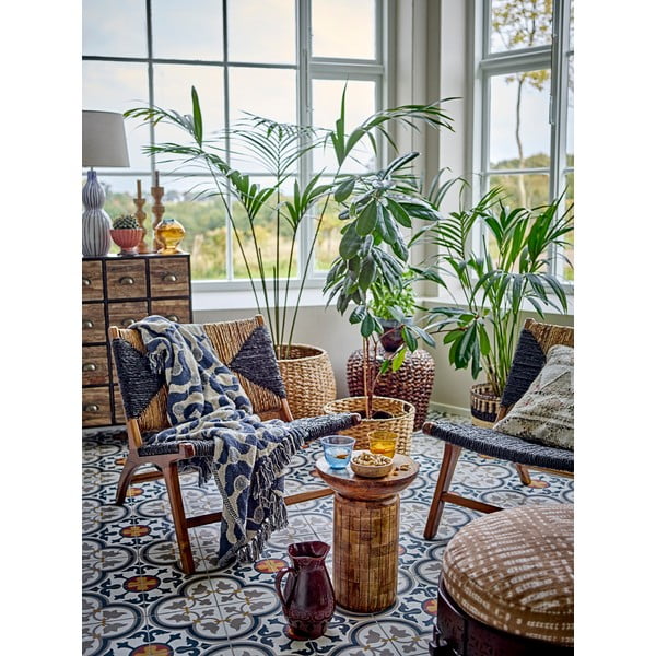 Mango masīvkoka apaļš sānu galdiņš ø 30 cm Yasme – Bloomingville-image-2