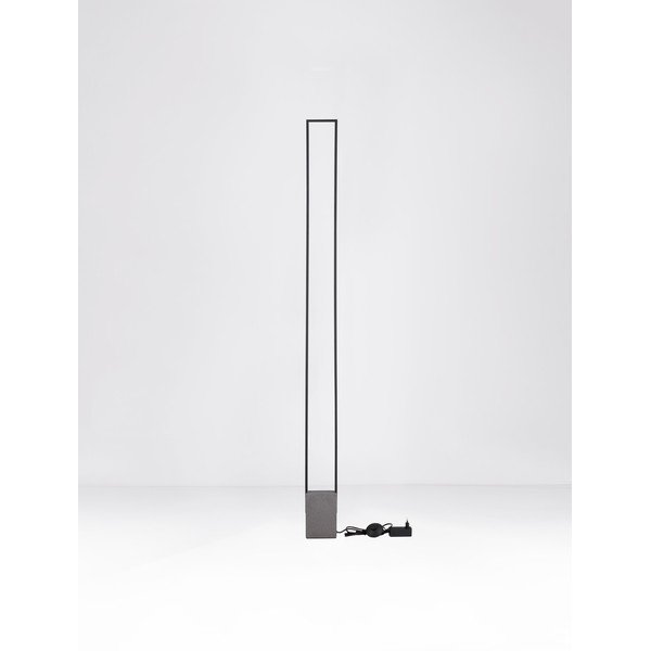 Melna LED stāvlampa (augstums 161 cm) Lithos – Nova Luce-image-3