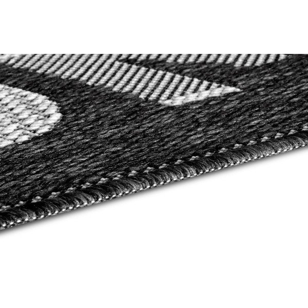 Antracīta pelēks durvju paklājs Hanse Home Weave Smiley Welcome, 50 x 80 cm-image-3