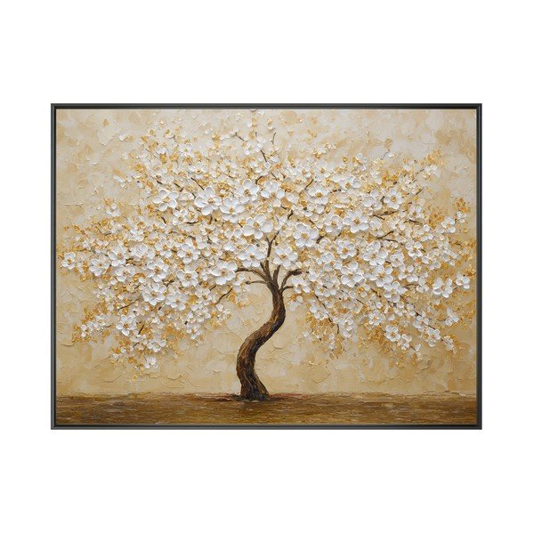 Drukāta glezna ar rāmi 80x60 cm Golden Tree – Styler