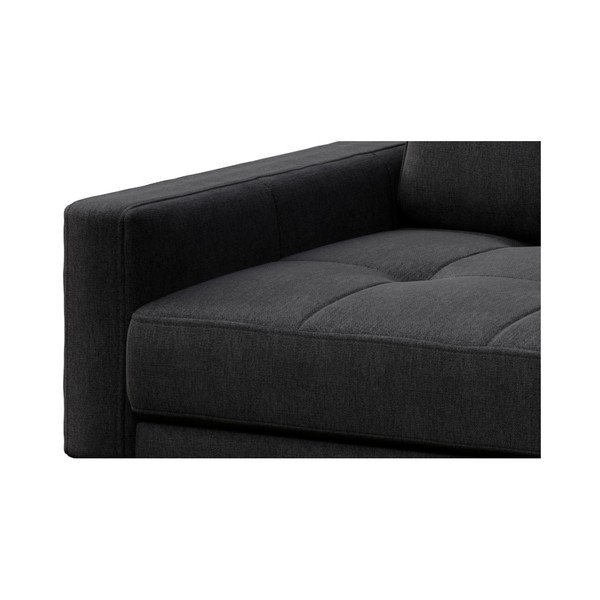 Antracīta pelēks trīsvietīgs dīvāns MESONICA Musso Tufted, 210 cm-image-4